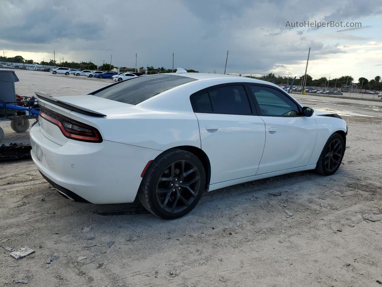 2021 Dodge Charger Sxt Белый vin: 2C3CDXBG2MH519643