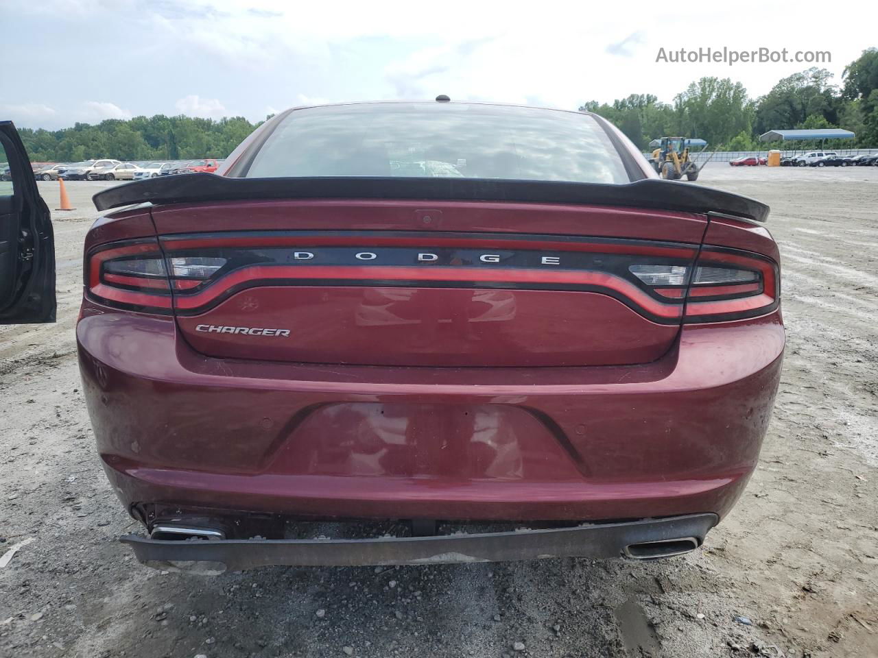 2021 Dodge Charger Sxt Burgundy vin: 2C3CDXBG2MH632301