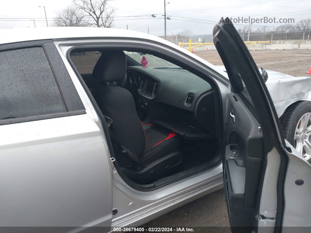 2021 Dodge Charger Sxt Rwd Silver vin: 2C3CDXBG2MH632332