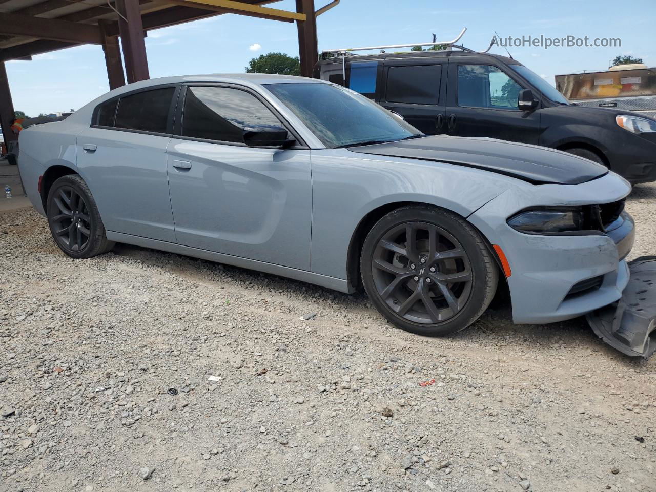 2021 Dodge Charger Sxt Серый vin: 2C3CDXBG2MH659899