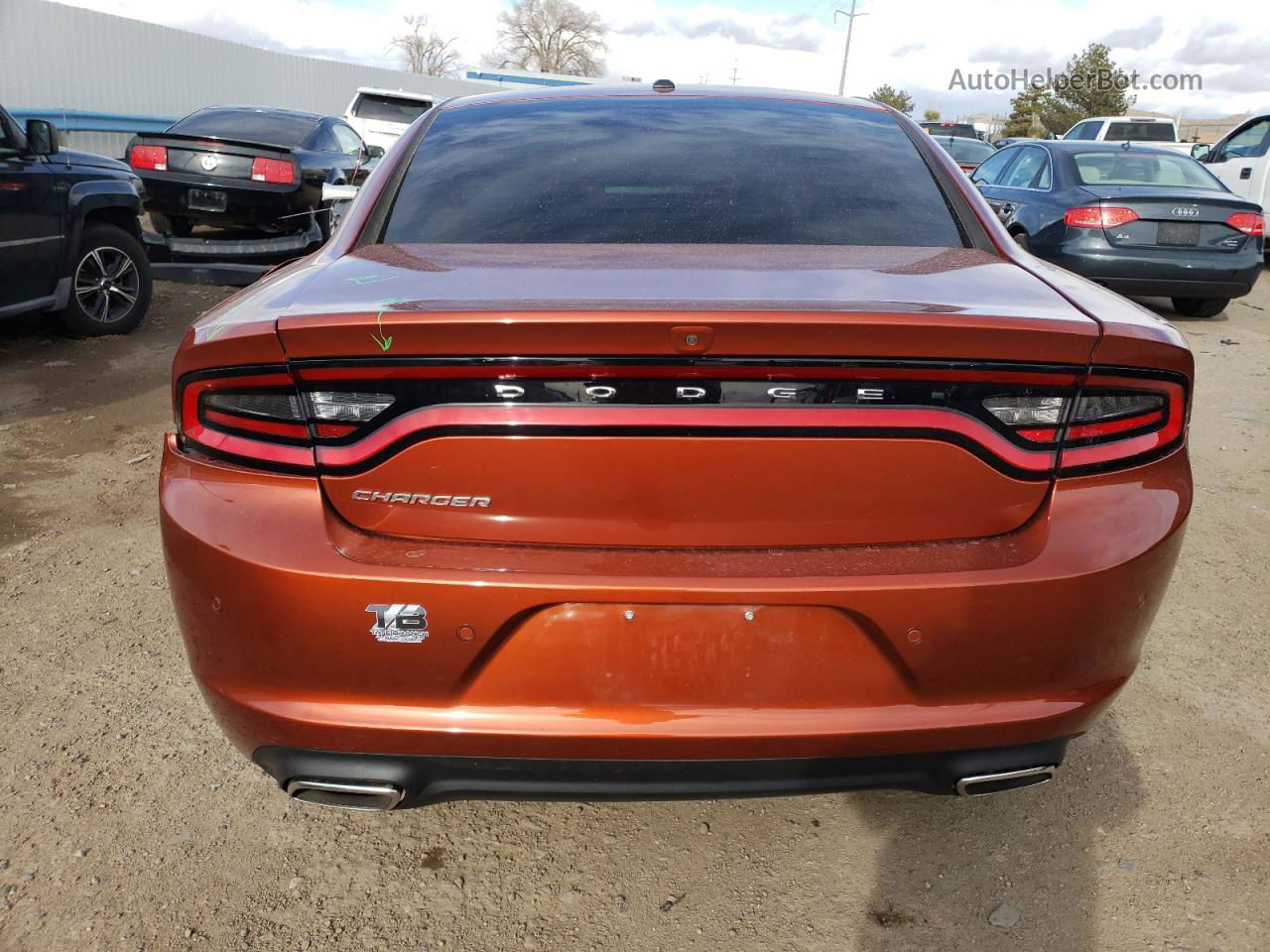 2021 Dodge Charger Sxt Orange vin: 2C3CDXBG2MH675441