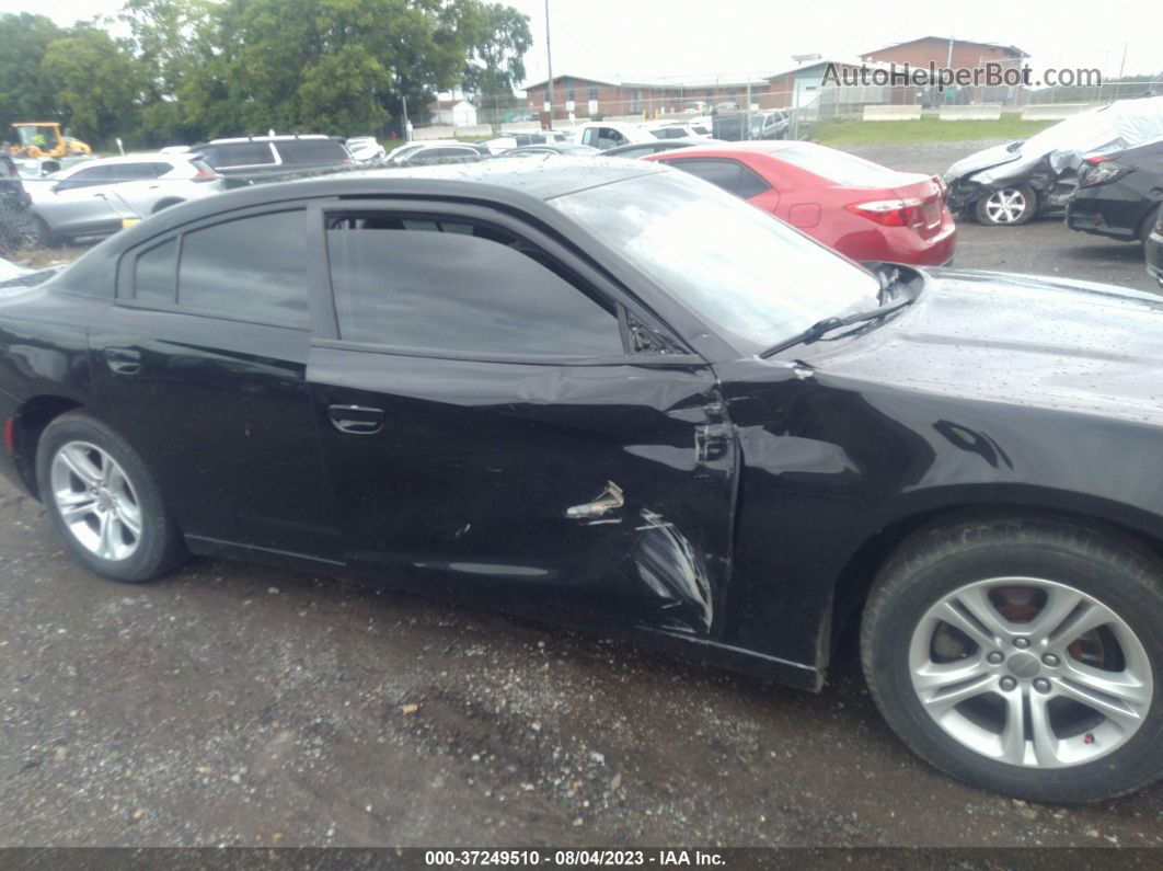 2016 Dodge Charger Se Черный vin: 2C3CDXBG3GH109762