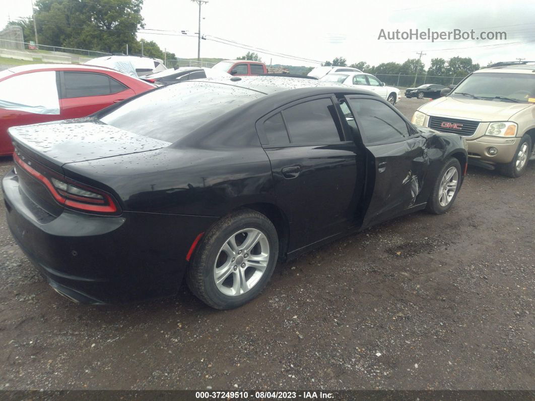 2016 Dodge Charger Se Черный vin: 2C3CDXBG3GH109762