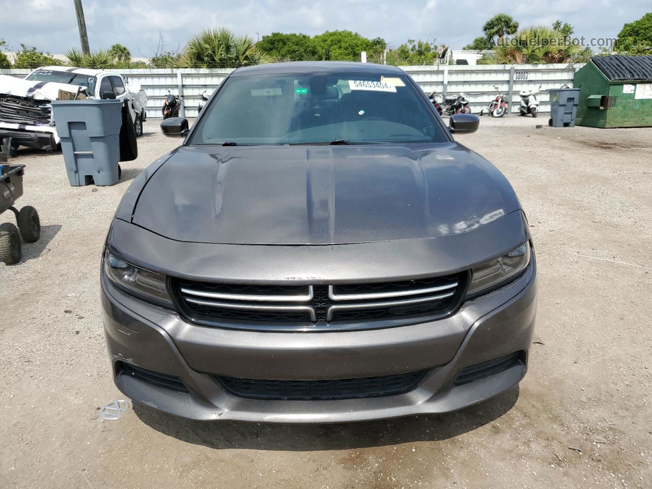 2016 Dodge Charger Se Gray vin: 2C3CDXBG3GH166849