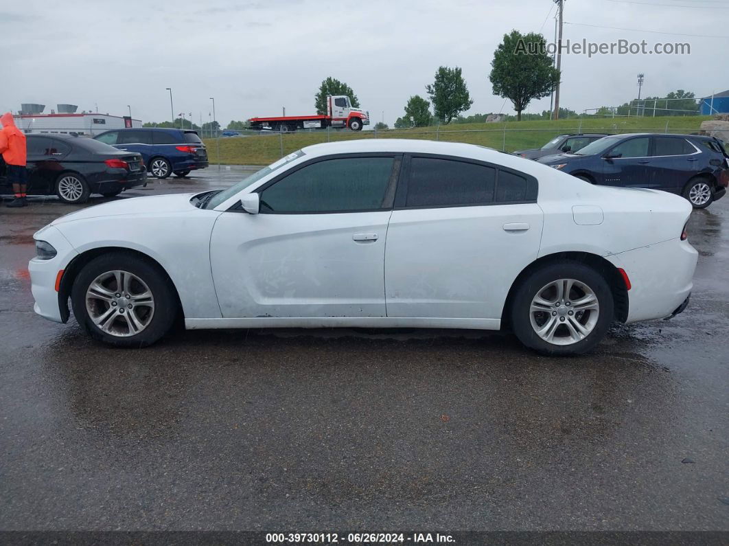 2017 Dodge Charger Se Rwd White vin: 2C3CDXBG3HH559557