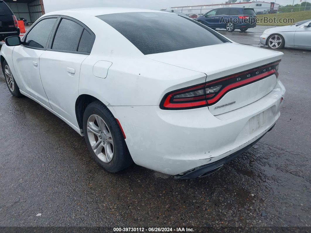 2017 Dodge Charger Se Rwd White vin: 2C3CDXBG3HH559557