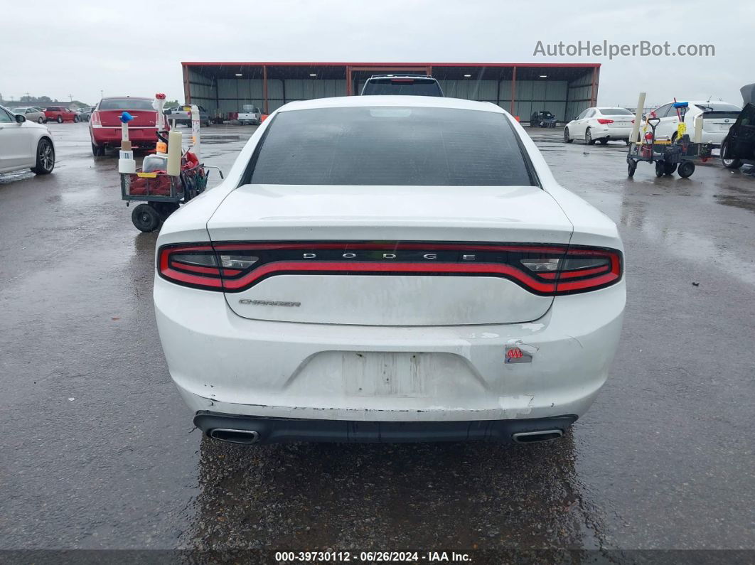 2017 Dodge Charger Se Rwd White vin: 2C3CDXBG3HH559557