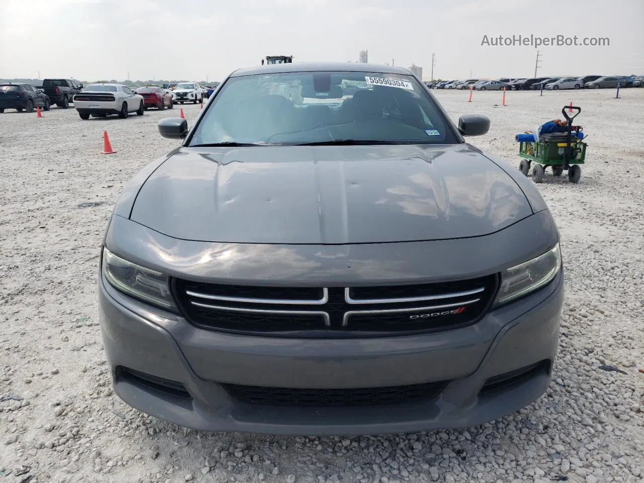 2017 Dodge Charger Se Gray vin: 2C3CDXBG3HH654765