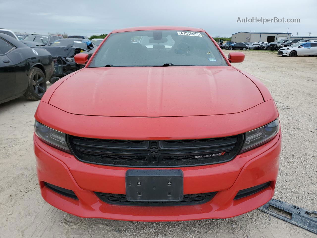 2018 Dodge Charger Sxt Красный vin: 2C3CDXBG3JH152313