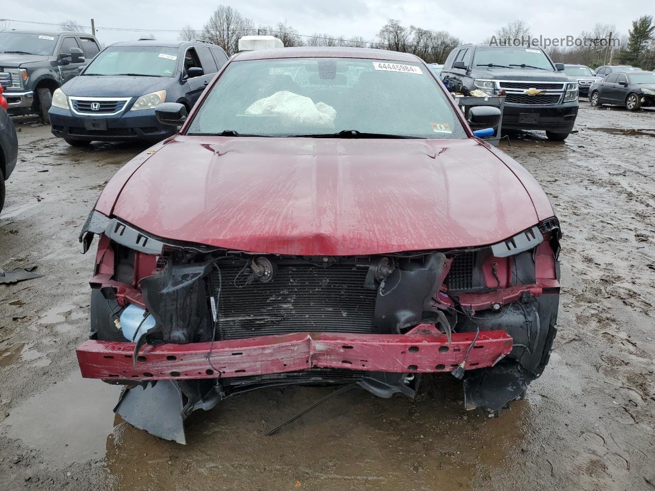 2018 Dodge Charger Sxt Red vin: 2C3CDXBG3JH290143