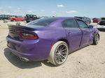 2018 Dodge Charger Sxt Purple vin: 2C3CDXBG3JH290322