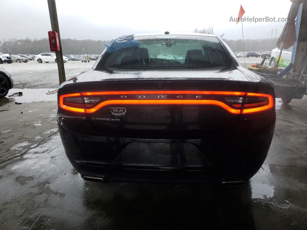 2021 Dodge Charger Sxt Черный vin: 2C3CDXBG3MH518016