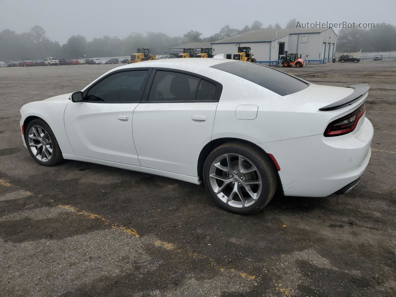 2021 Dodge Charger Sxt White vin: 2C3CDXBG3MH519408