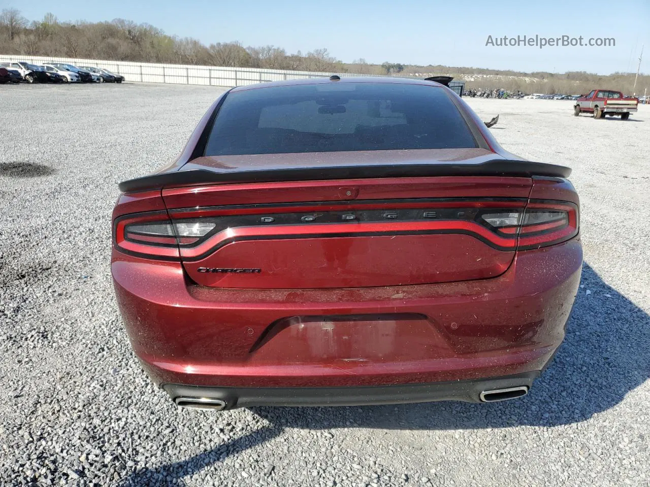 2021 Dodge Charger Sxt Burgundy vin: 2C3CDXBG3MH616446