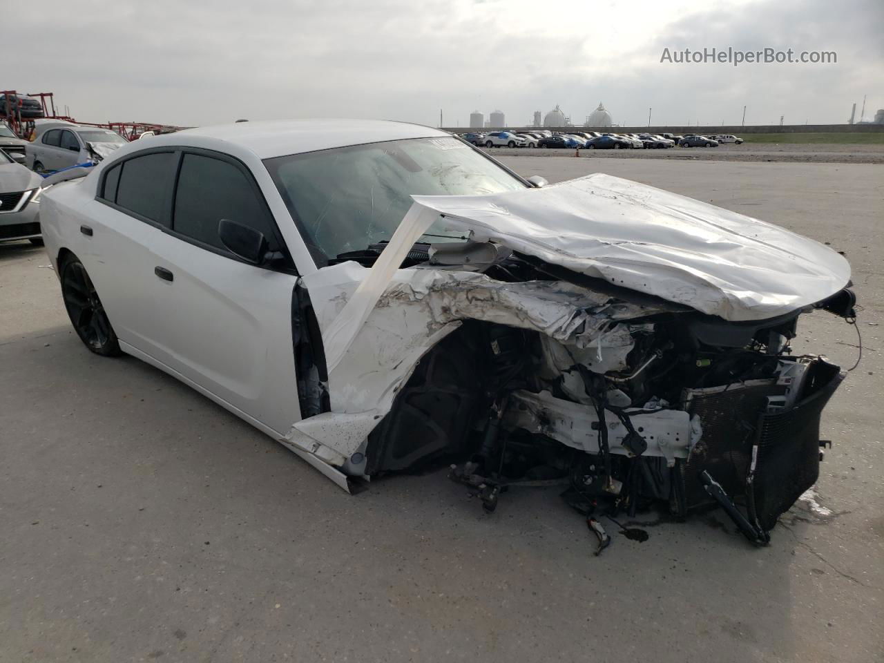 2021 Dodge Charger Sxt Белый vin: 2C3CDXBG3MH682687