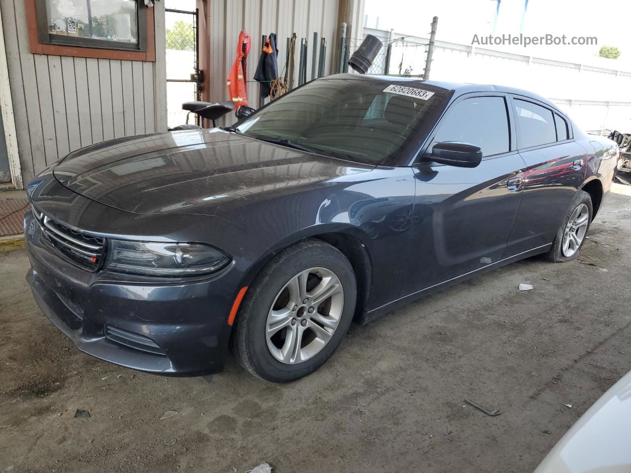 2016 Dodge Charger Se Blue vin: 2C3CDXBG4GH103484