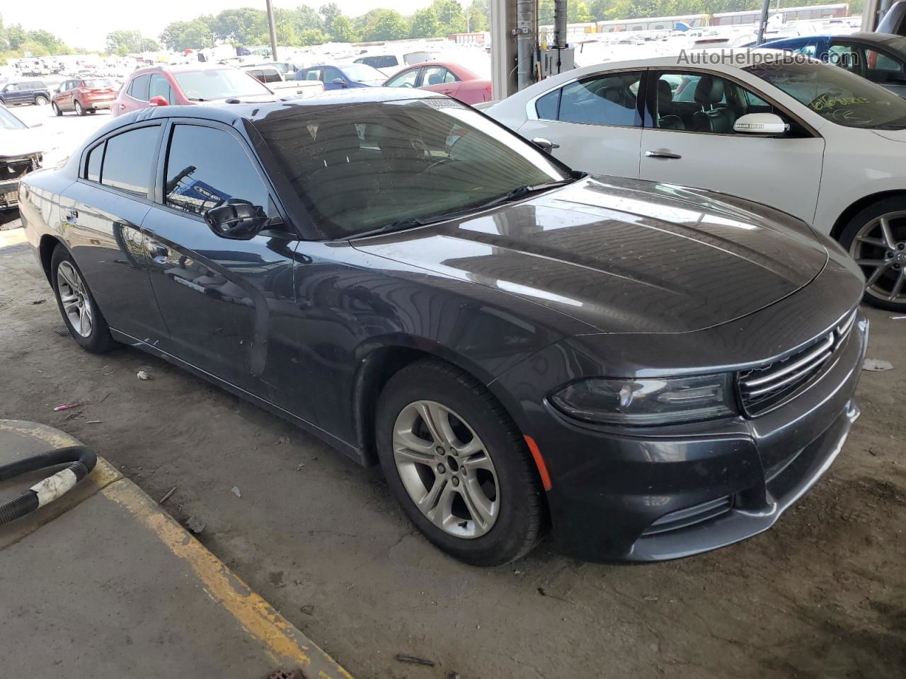 2016 Dodge Charger Se Blue vin: 2C3CDXBG4GH103484