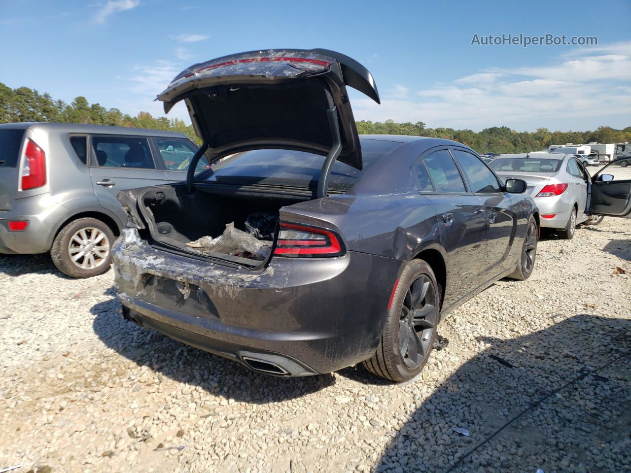 2016 Dodge Charger Se Угольный vin: 2C3CDXBG4GH340122