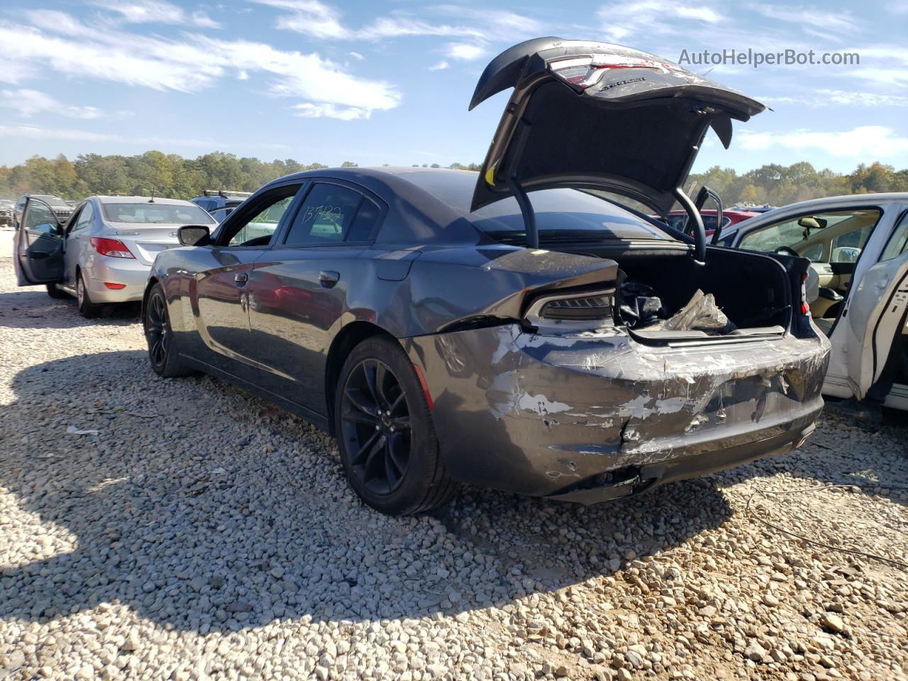 2016 Dodge Charger Se Charcoal vin: 2C3CDXBG4GH340122