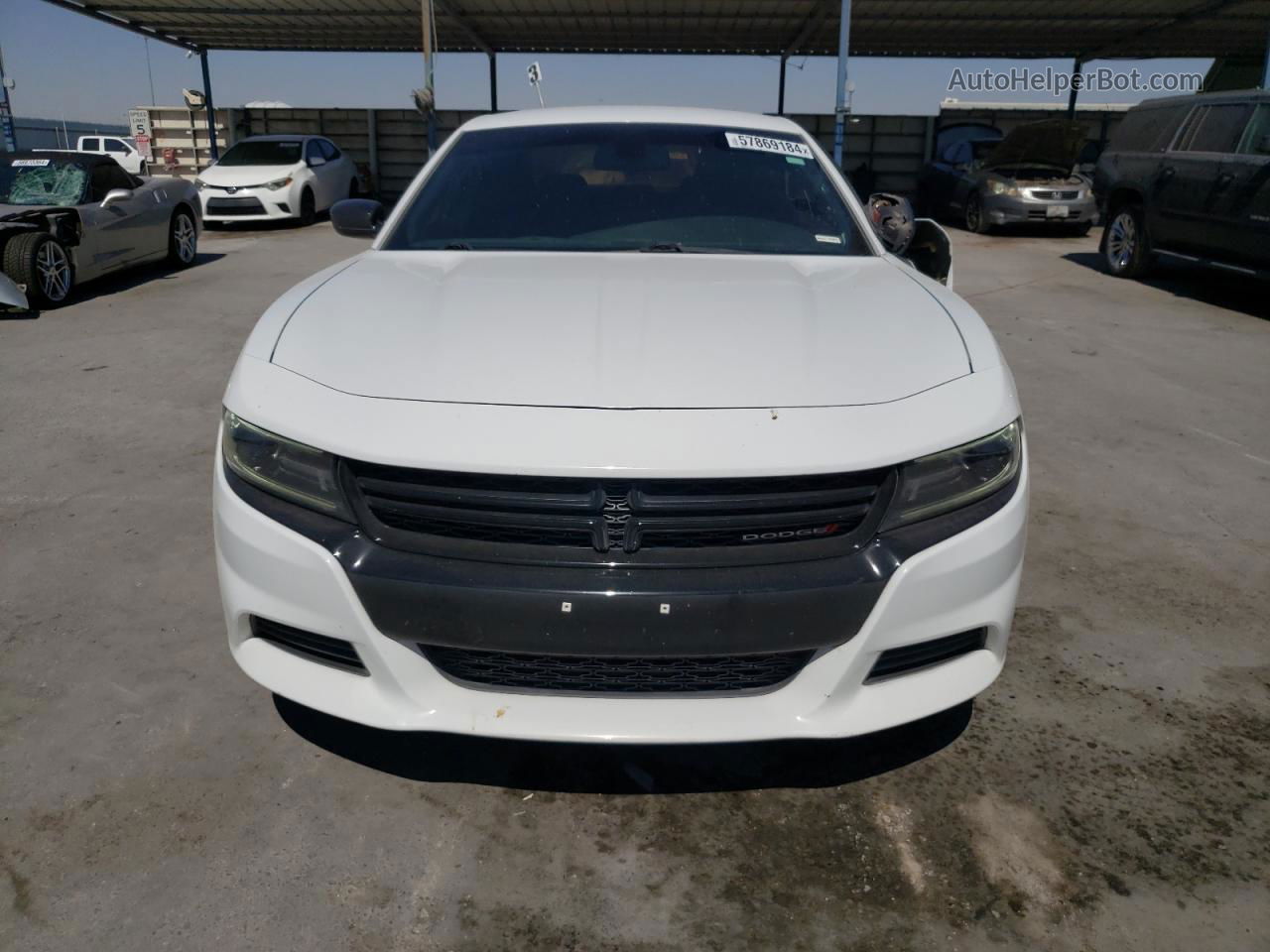 2017 Dodge Charger Se White vin: 2C3CDXBG4HH529161