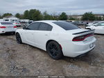 2018 Dodge Charger Sxt Rwd White vin: 2C3CDXBG4JH126223