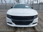 2018 Dodge Charger Sxt Rwd White vin: 2C3CDXBG4JH126223