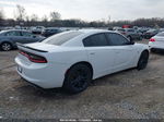 2018 Dodge Charger Sxt Rwd White vin: 2C3CDXBG4JH126223