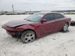 2018 Dodge Charger Sxt Maroon vin: 2C3CDXBG4JH180301