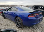 2018 Dodge Charger Sxt Blue vin: 2C3CDXBG4JH328866