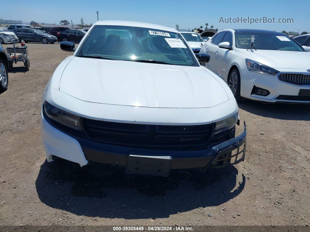 2021 Dodge Charger Sxt Rwd White vin: 2C3CDXBG4MH533978