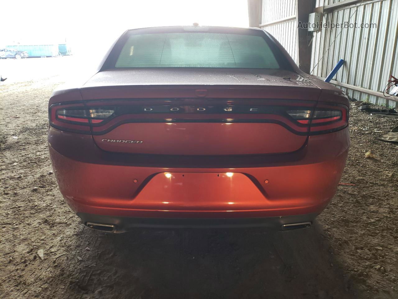 2021 Dodge Charger Sxt Orange vin: 2C3CDXBG4MH535195