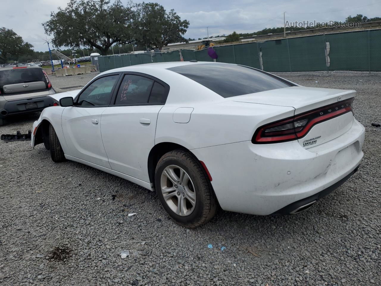 2021 Dodge Charger Sxt Белый vin: 2C3CDXBG4MH536542