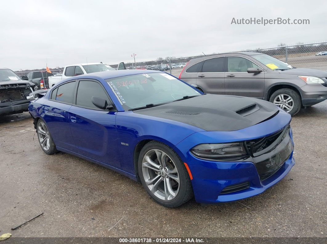 2021 Dodge Charger Sxt Rwd Blue vin: 2C3CDXBG4MH540395