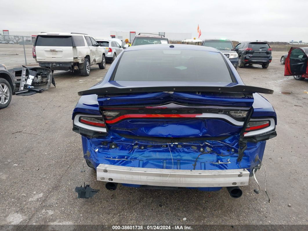 2021 Dodge Charger Sxt Rwd Blue vin: 2C3CDXBG4MH540395