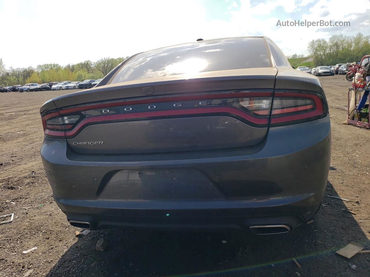 2021 Dodge Charger Sxt Gray vin: 2C3CDXBG4MH624491