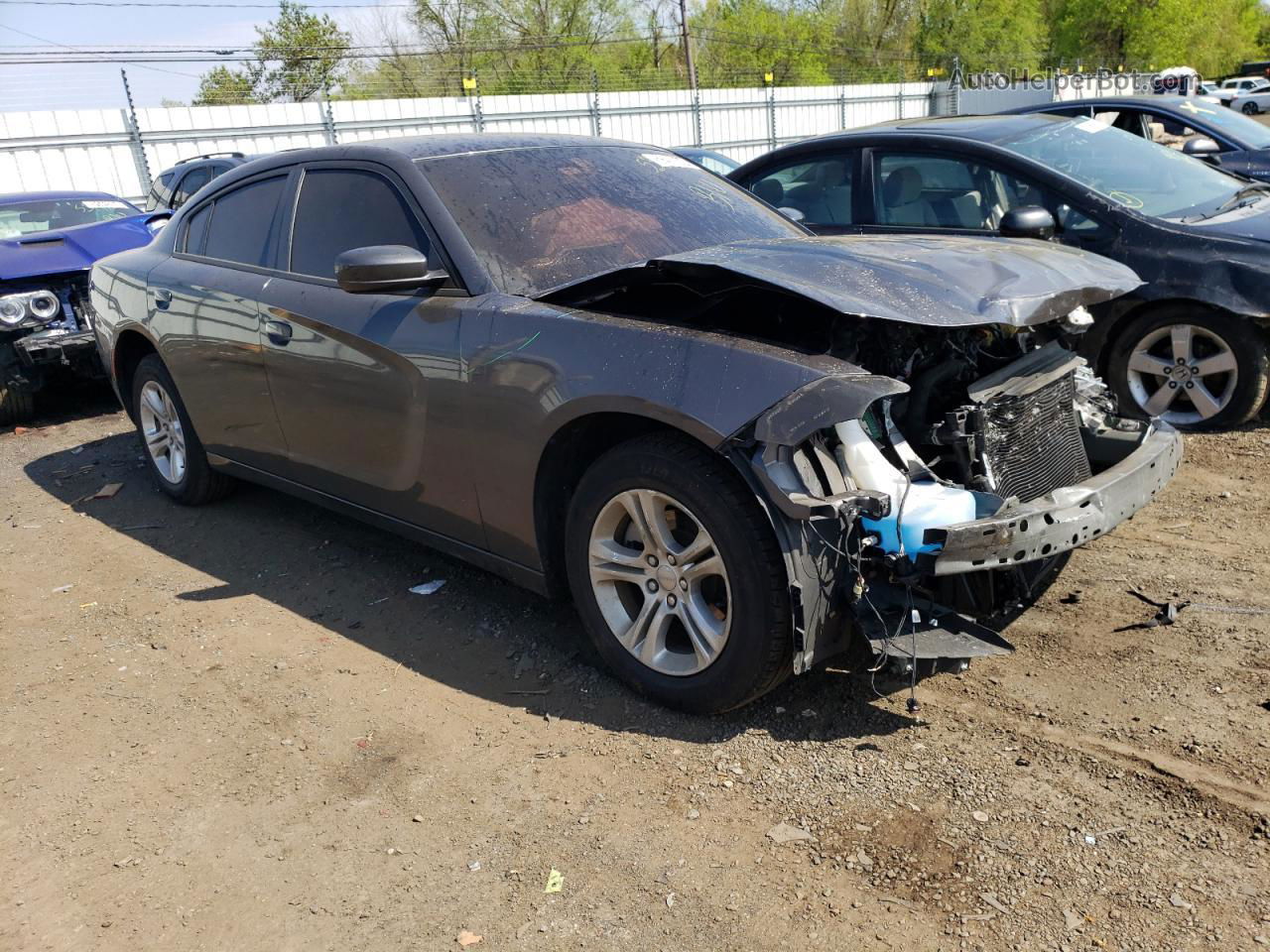 2021 Dodge Charger Sxt Серый vin: 2C3CDXBG4MH624491