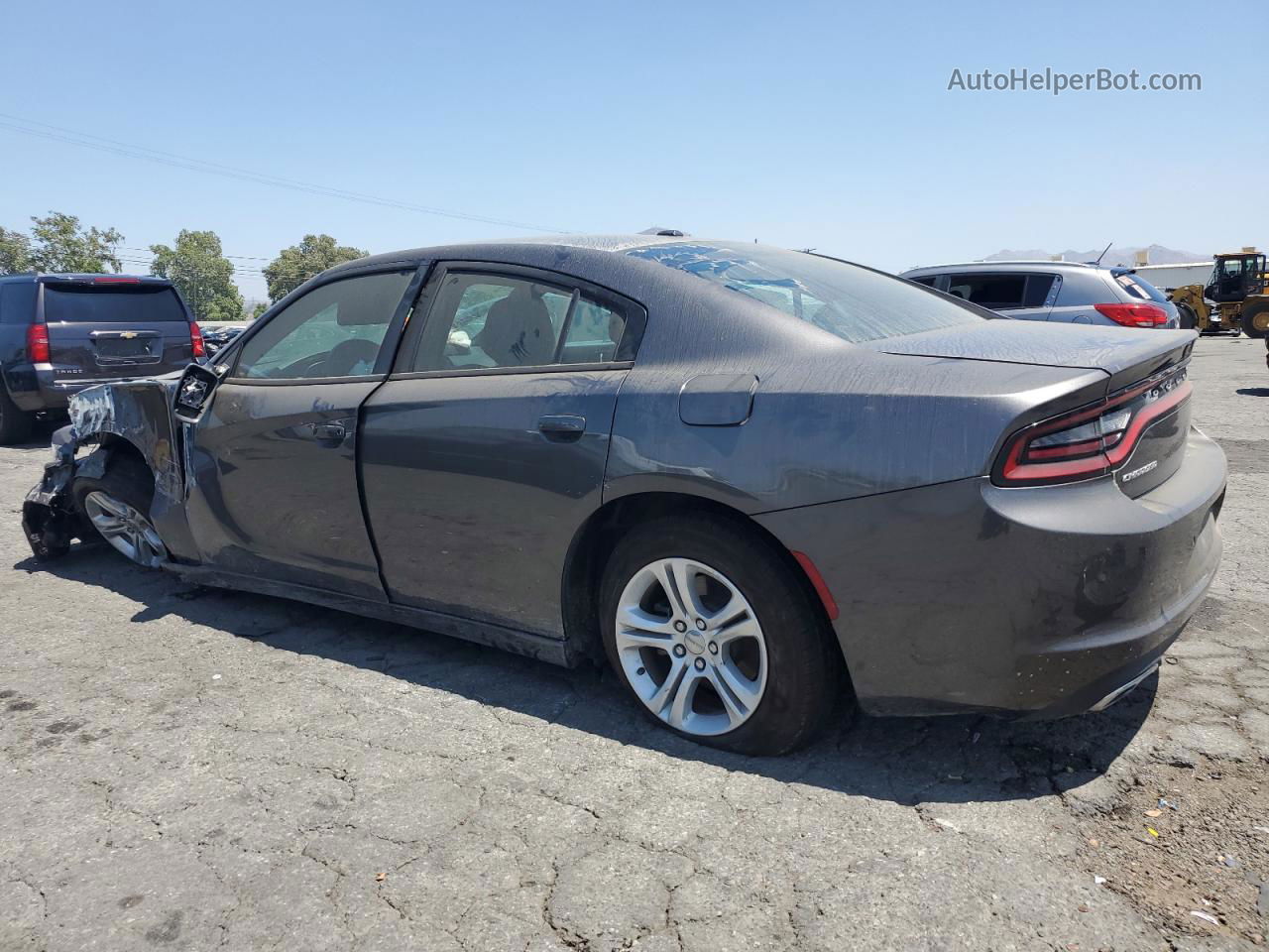 2021 Dodge Charger Sxt Серый vin: 2C3CDXBG4MH642599