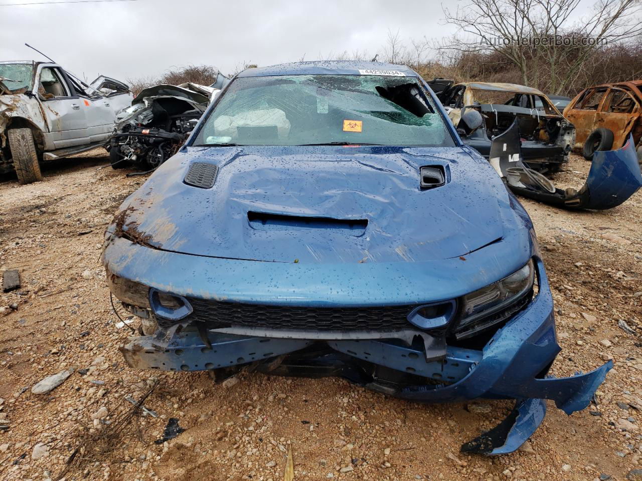 2021 Dodge Charger Sxt Blue vin: 2C3CDXBG4MH653277