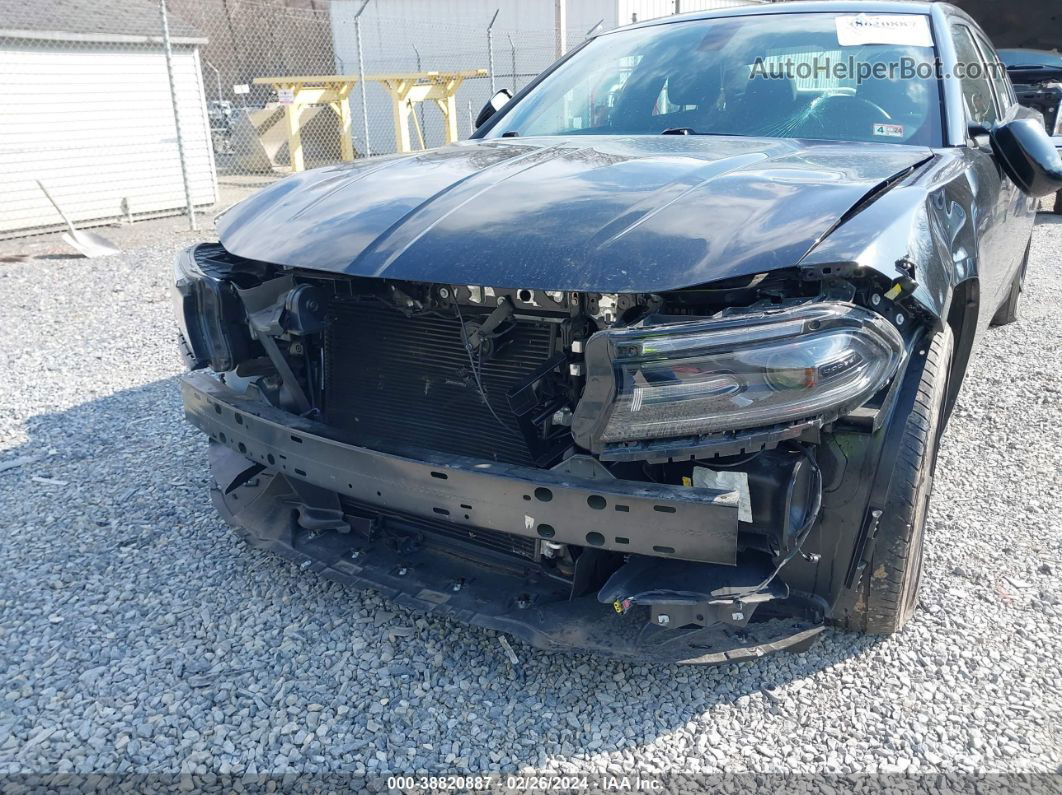 2021 Dodge Charger Sxt Rwd Black vin: 2C3CDXBG4MH659578