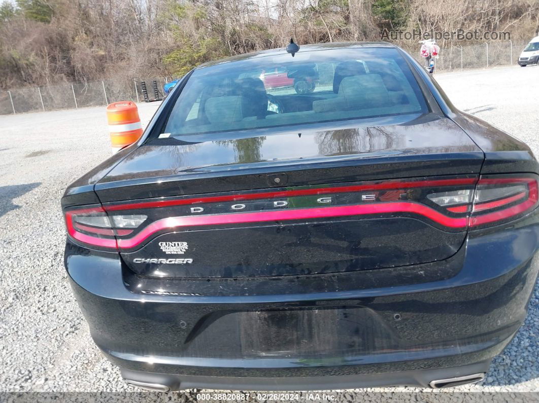 2021 Dodge Charger Sxt Rwd Black vin: 2C3CDXBG4MH659578