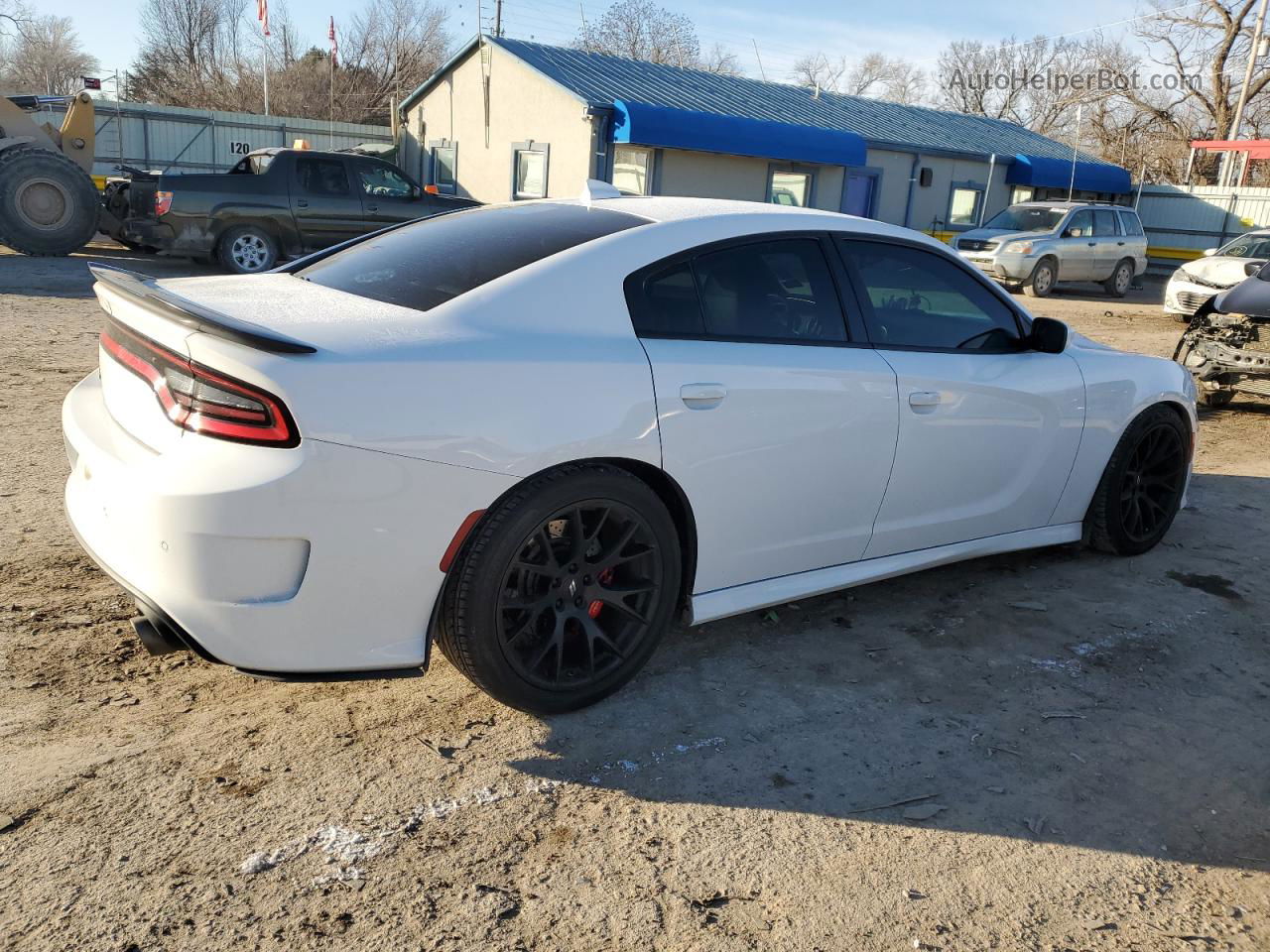 2016 Dodge Charger Se White vin: 2C3CDXBG5FH724991