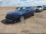 2016 Dodge Charger Se Blue vin: 2C3CDXBG5GH146652