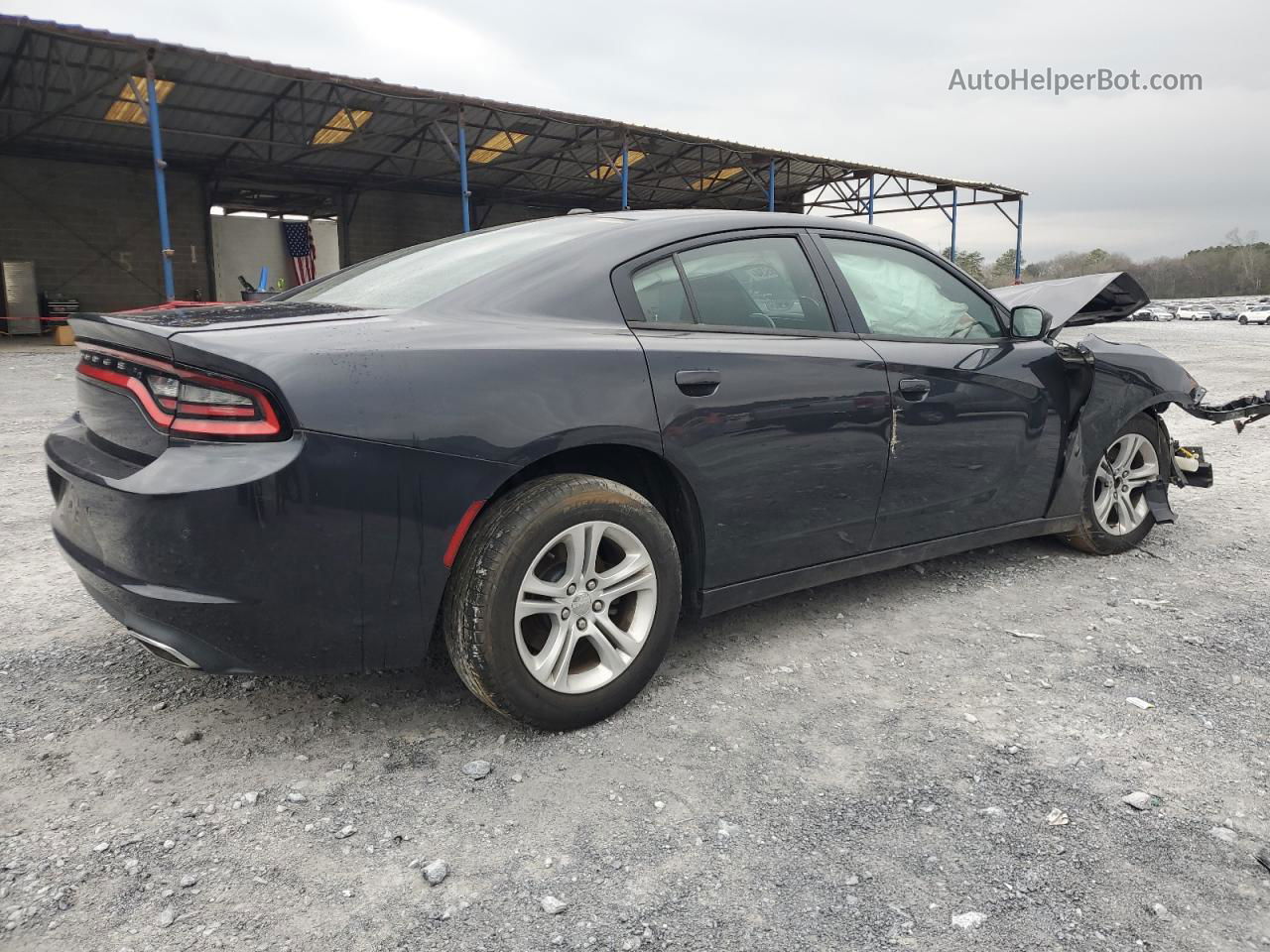 2016 Dodge Charger Se Gray vin: 2C3CDXBG5GH173415