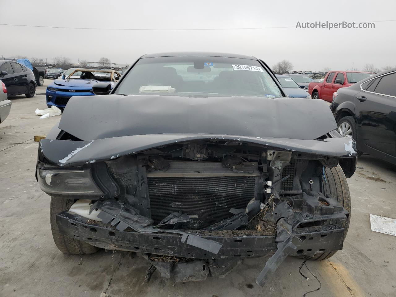 2018 Dodge Charger Sxt Black vin: 2C3CDXBG5JH186270