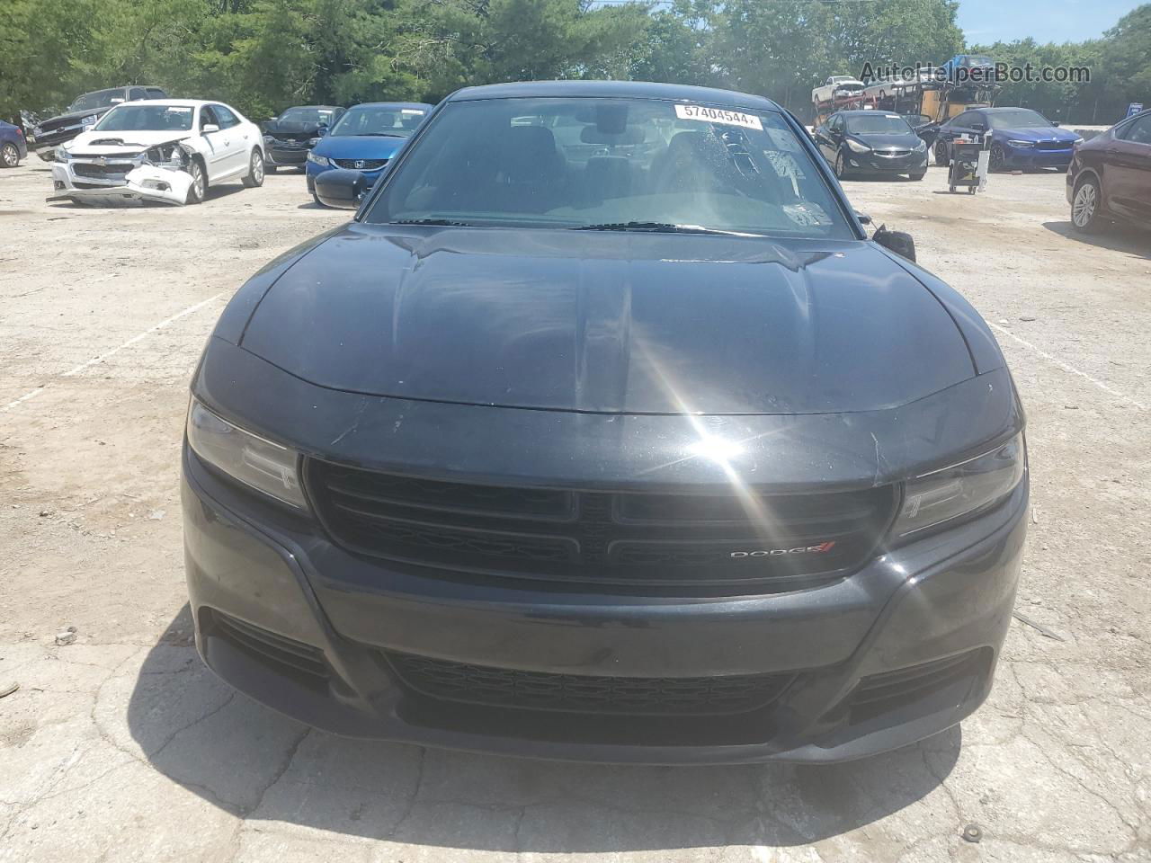 2018 Dodge Charger Sxt Black vin: 2C3CDXBG5JH230428