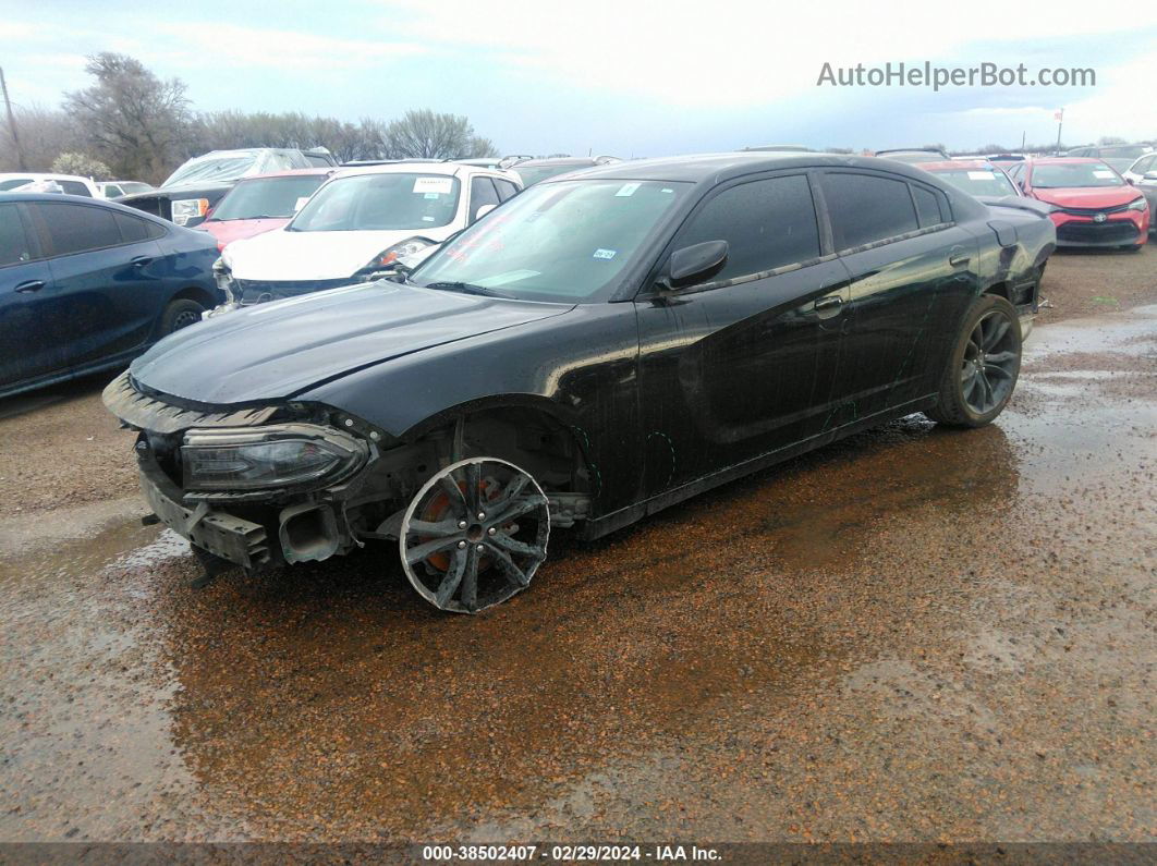 2018 Dodge Charger Sxt Rwd Черный vin: 2C3CDXBG5JH290113