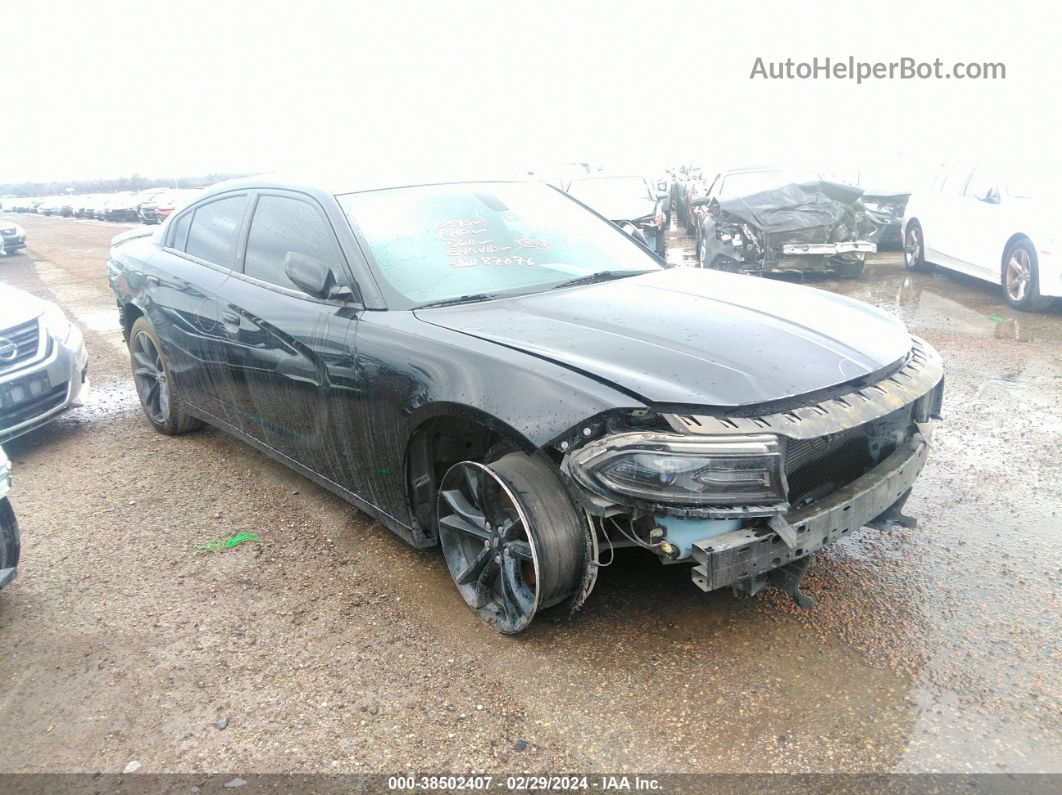 2018 Dodge Charger Sxt Rwd Черный vin: 2C3CDXBG5JH290113