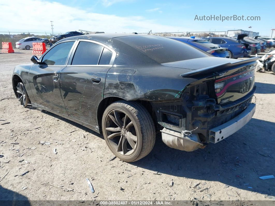 2018 Dodge Charger Sxt Rwd Черный vin: 2C3CDXBG5JH290113