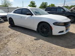 2018 Dodge Charger Sxt White vin: 2C3CDXBG5JH307394