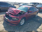 2021 Dodge Charger Sxt Rwd Red vin: 2C3CDXBG5MH503601